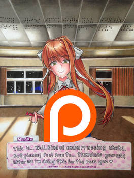 Doki Doki Literature Club JUST MONIKA