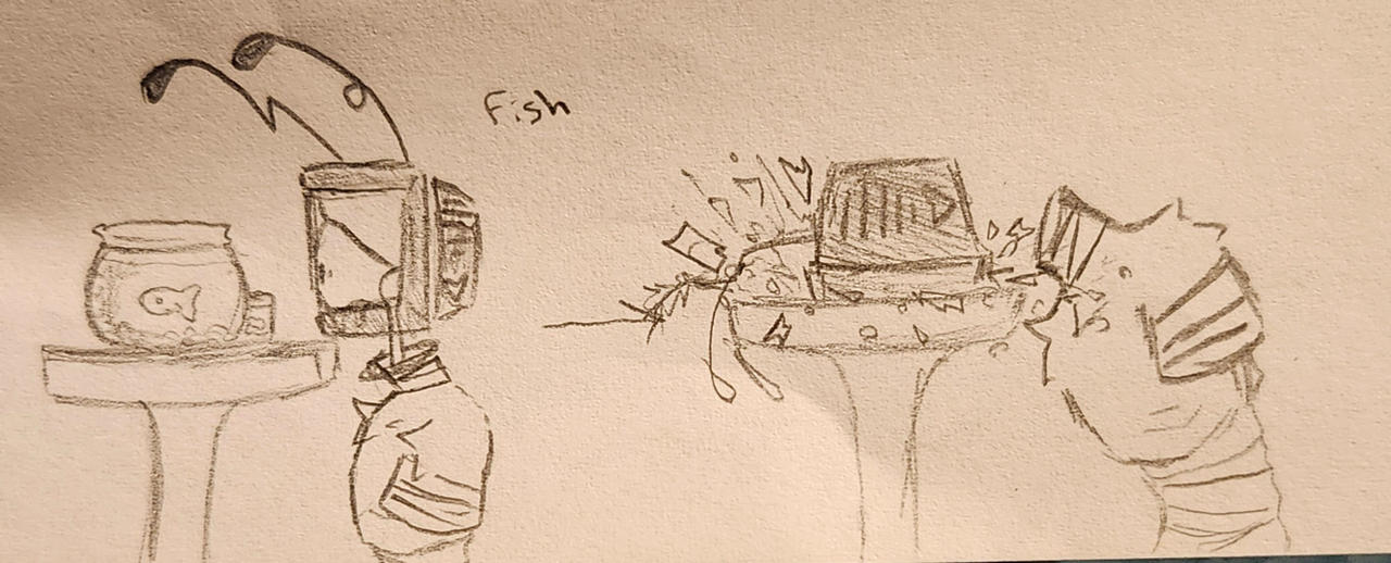 Therapy fish by Kitiot on DeviantArt