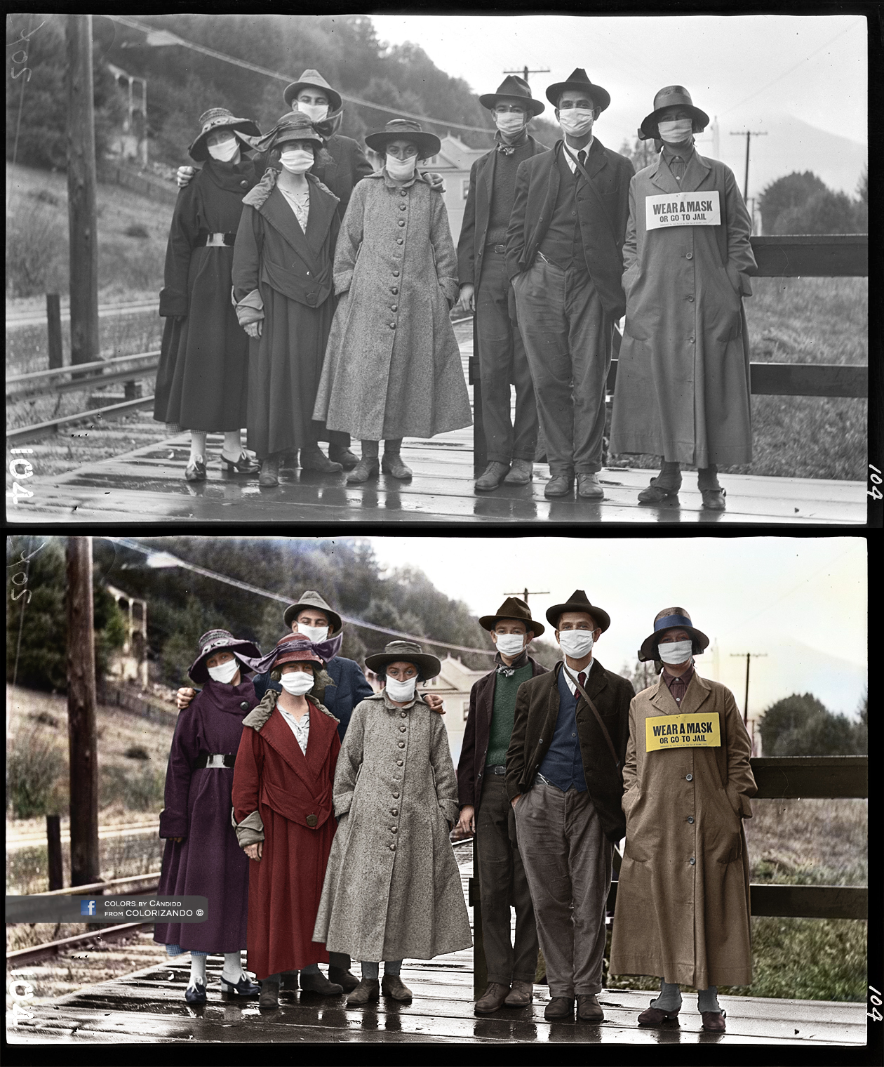 1918 The Spanish flu colors by Colorizando by candido3d on DeviantArt