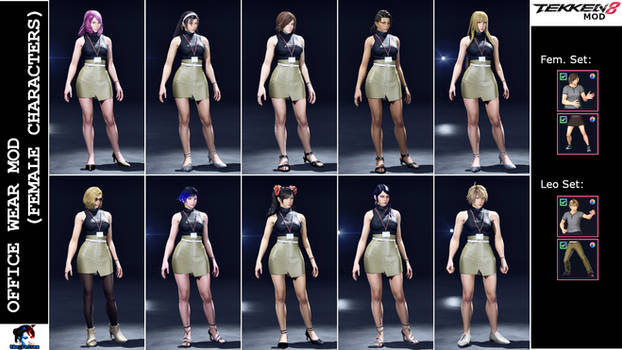 Office Wear Mod for All Female Characters