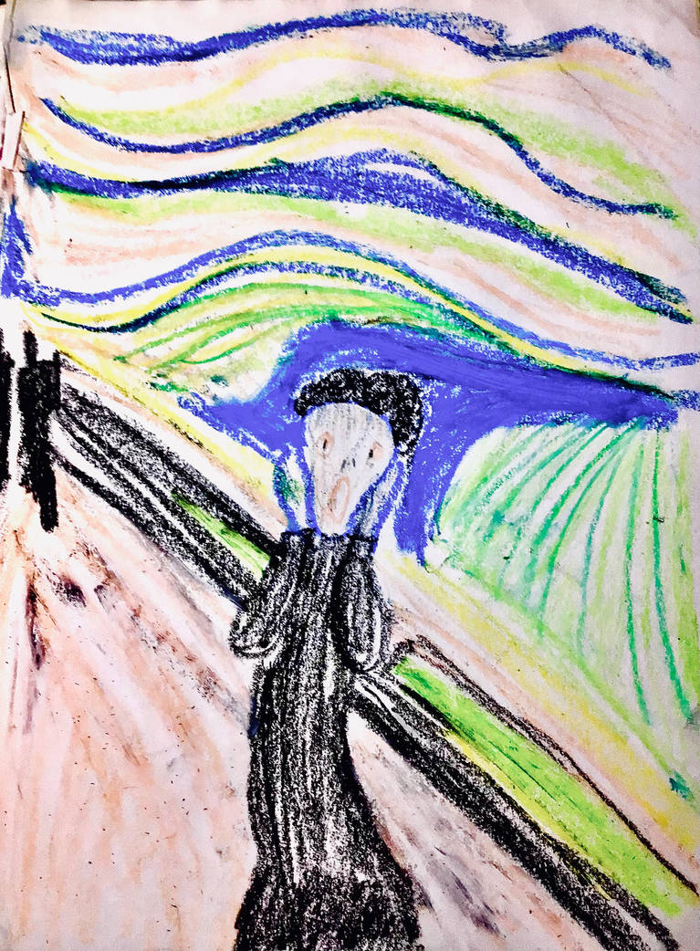 Scream art by KreativeDrK on DeviantArt