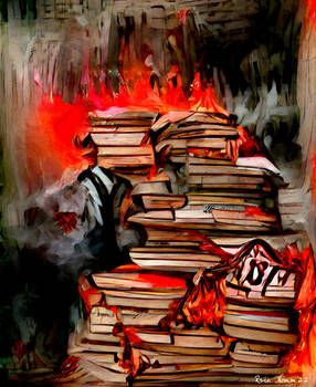 The Light From Burning Books Darkens the World