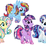 Mane Six - Universe Ponified