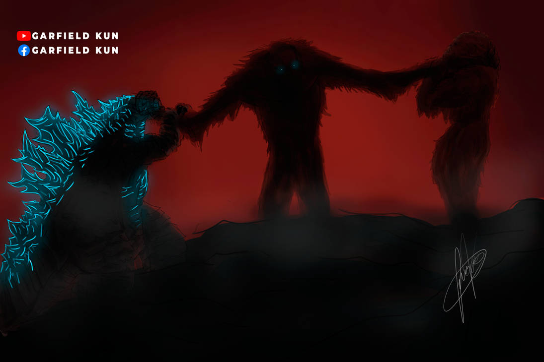 Godzillaxkongthenewempire 2025 fan art by Garfieldkun on DeviantArt