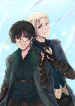 Aurors Potter and Malfoy by arisa-chibara