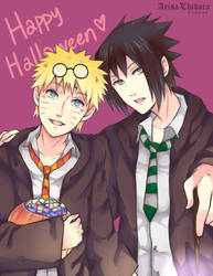 Happy sasunaru Halloween