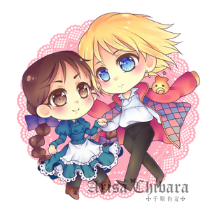 Acrylic Charm 2 Howl and Sophie