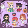 Halloween HP Yokai Parade Sticker (Etsy Update)