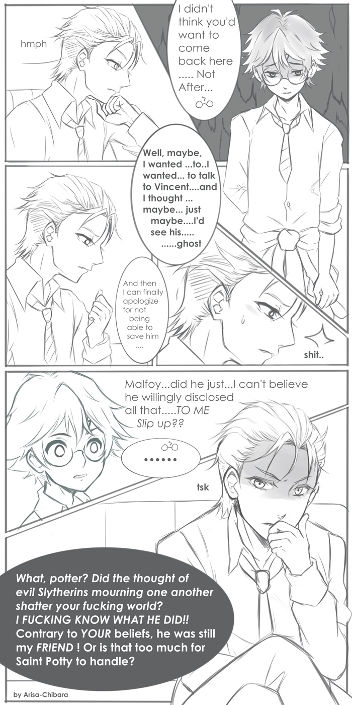 photo Drarry Comics Hp comic manga doujinshi on