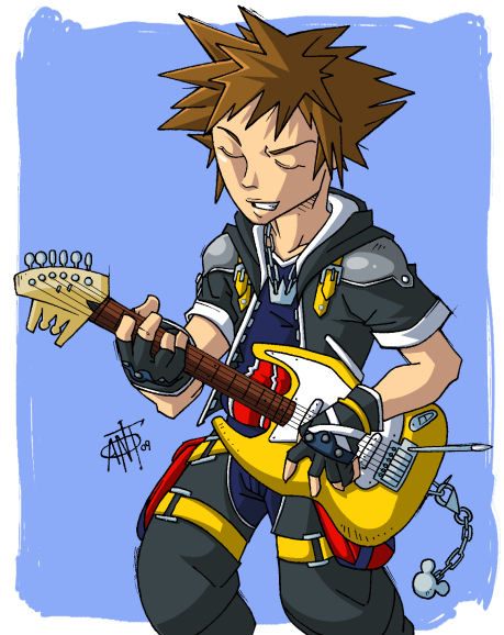 Sora Rockin Out