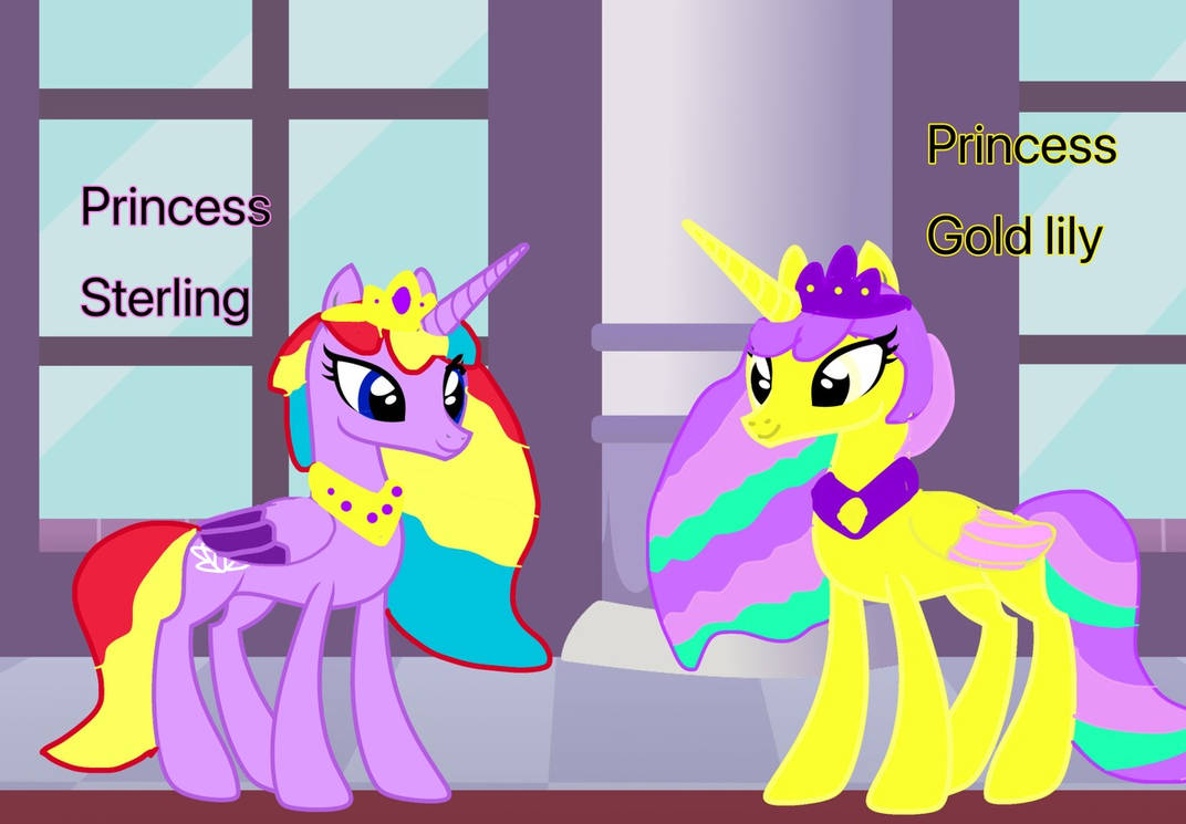Lilly Rincess Princess sterling and princess gold Lilly (MLP) by Sofabox101 on DeviantArt