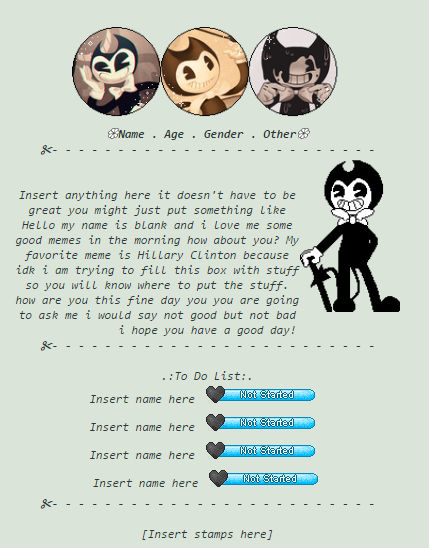 Bendy Projector Code Bendy and the ink machine code by Totty-Thotty on DeviantArt