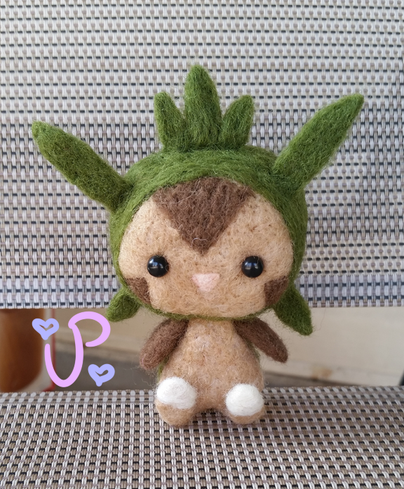 Chespin Needle Felted Plush FOR SALE