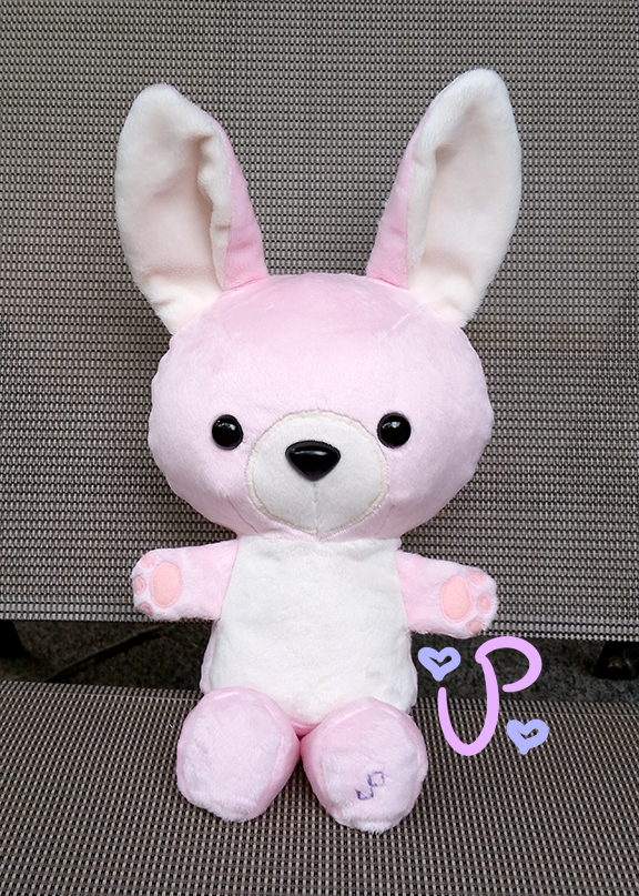 Pink Bunny Plushie FOR SALE