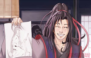 Wei Wuxian Screenshot Redraw.