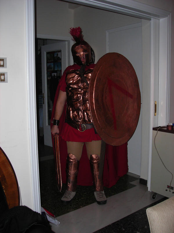 Greek Spartan Warrior costume by CimmerianIllustrator on DeviantArt