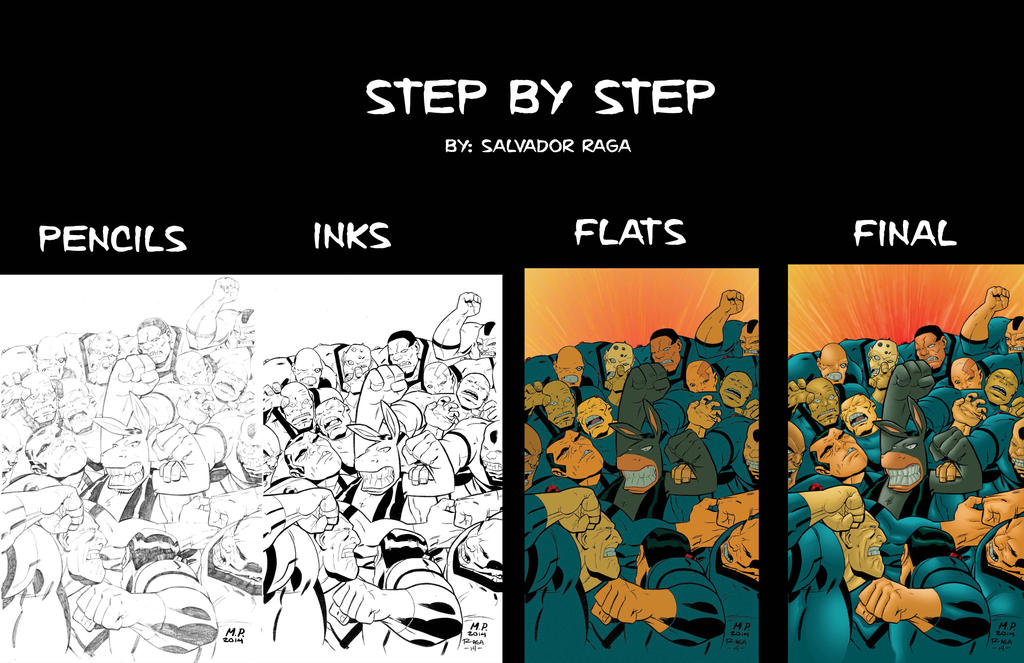 Step by step by Salvador-Raga on DeviantArt