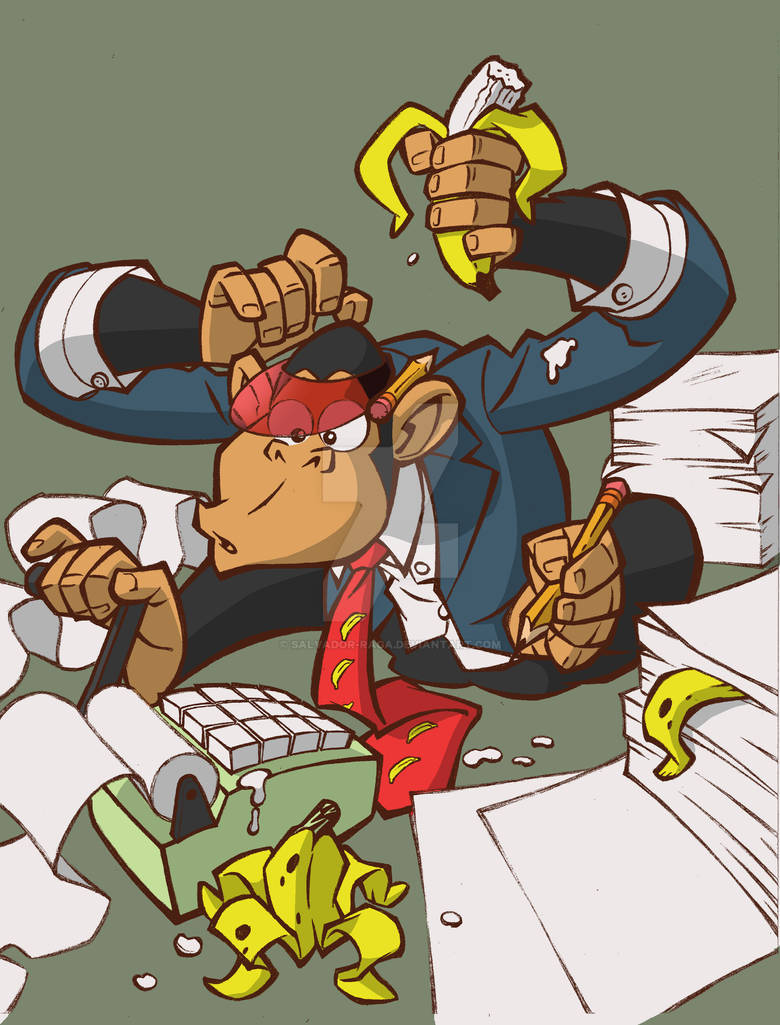Monkey Raga Monkey Card by Salvador-Raga on DeviantArt