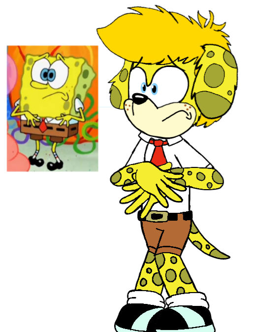 Sponge Doggo Spongebob the Dog Screenshot Redraw by MyArtsypaws on DeviantArt