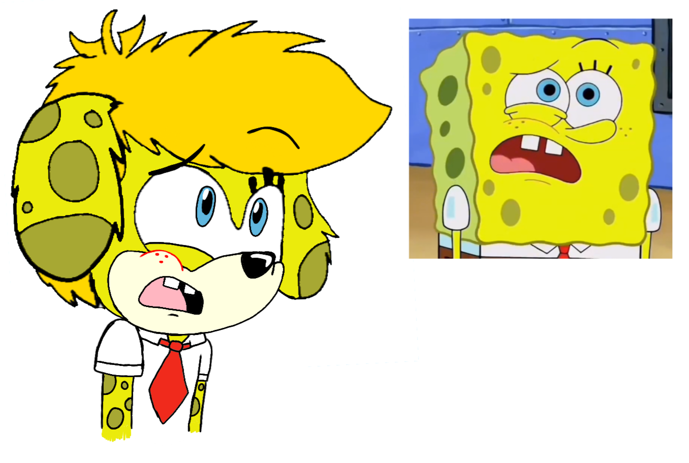 Sponge Doggo Spongebob The Dog Screenshot Redraw #2 by MyArtsypaws on DeviantArt