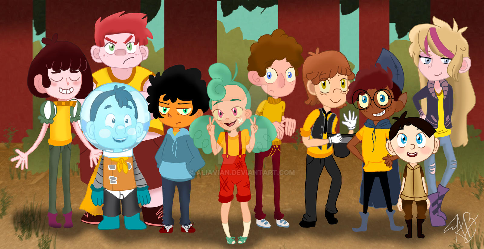 Camp Camp All Campers By Aliavian On Deviantart Camp Camp All Campers By Aliavian On Deviantart