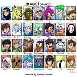 ABC Fanart Challenge 