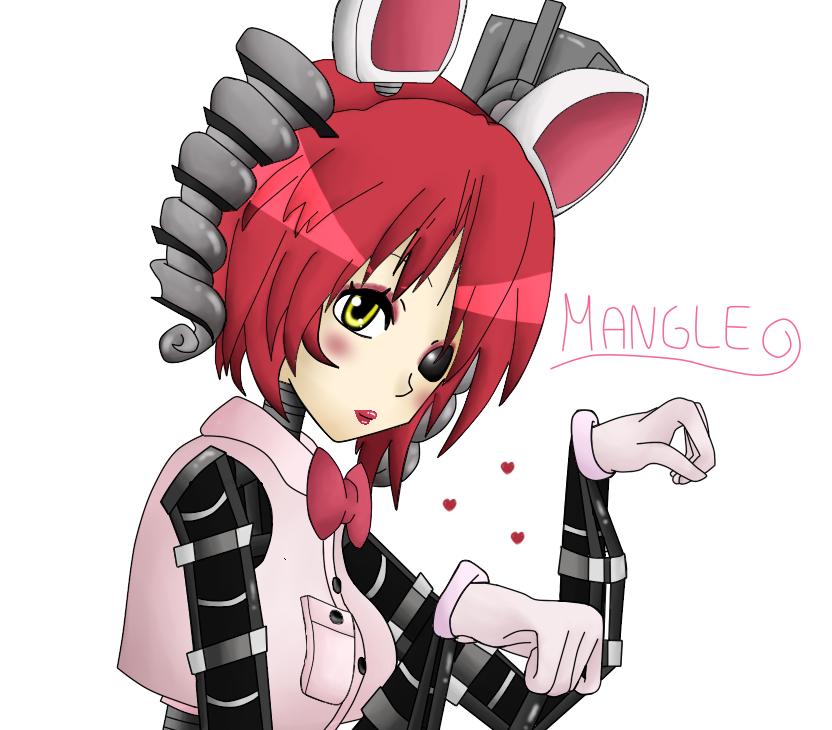 mangle  Anime fnaf, Anime, Fnaf characters