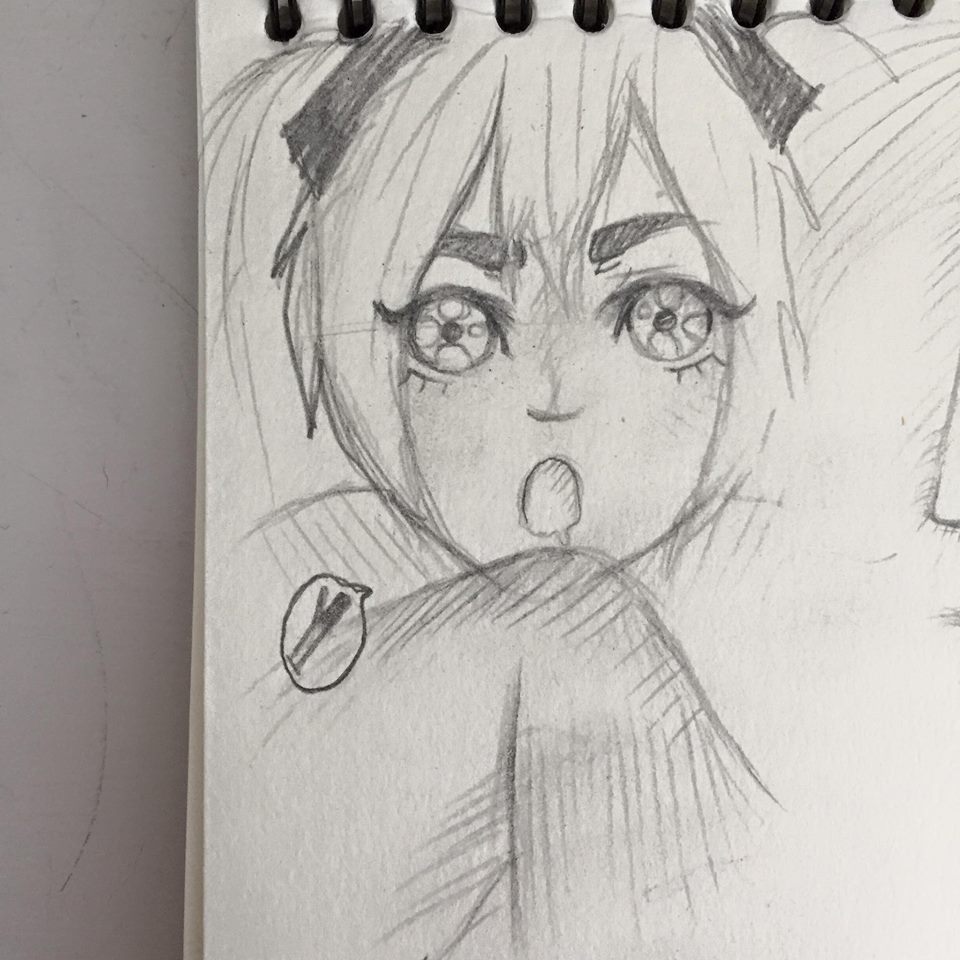 Hatsune Miku drawing