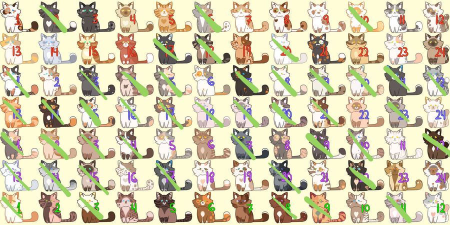 |OPEN| Cat Design Adopts by EverythingBagelz-999 on DeviantArt