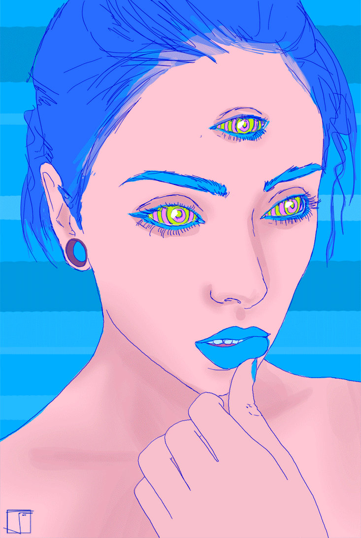 Third Eyed Girl by SuperPhazed on DeviantArt