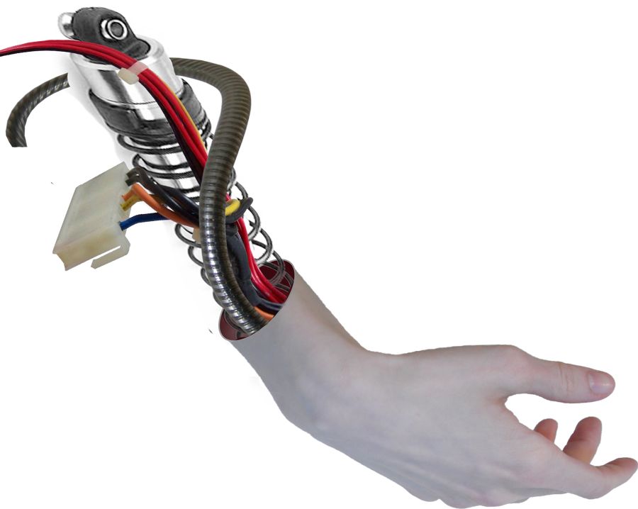 render cyborg hand ver 002