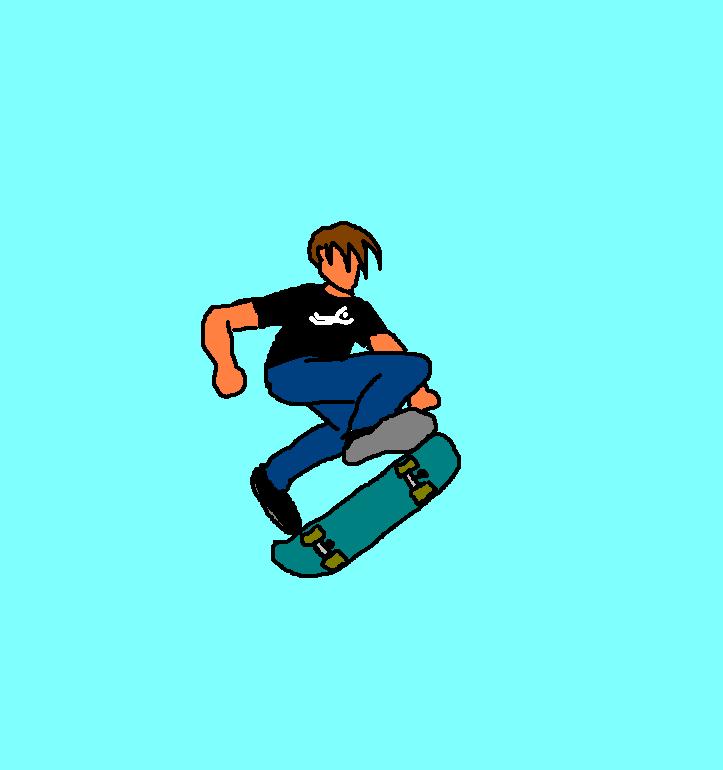 Skateboarding