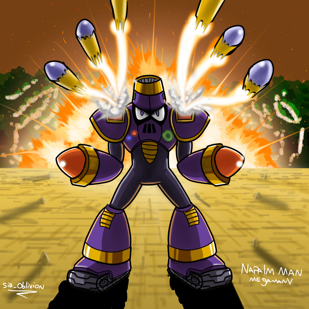 NAPALM MAN MEGA MAN 5 By OblivionMrX On DeviantArt napalm-man-mega-man-5-by-oblivionmrx-on-deviantart