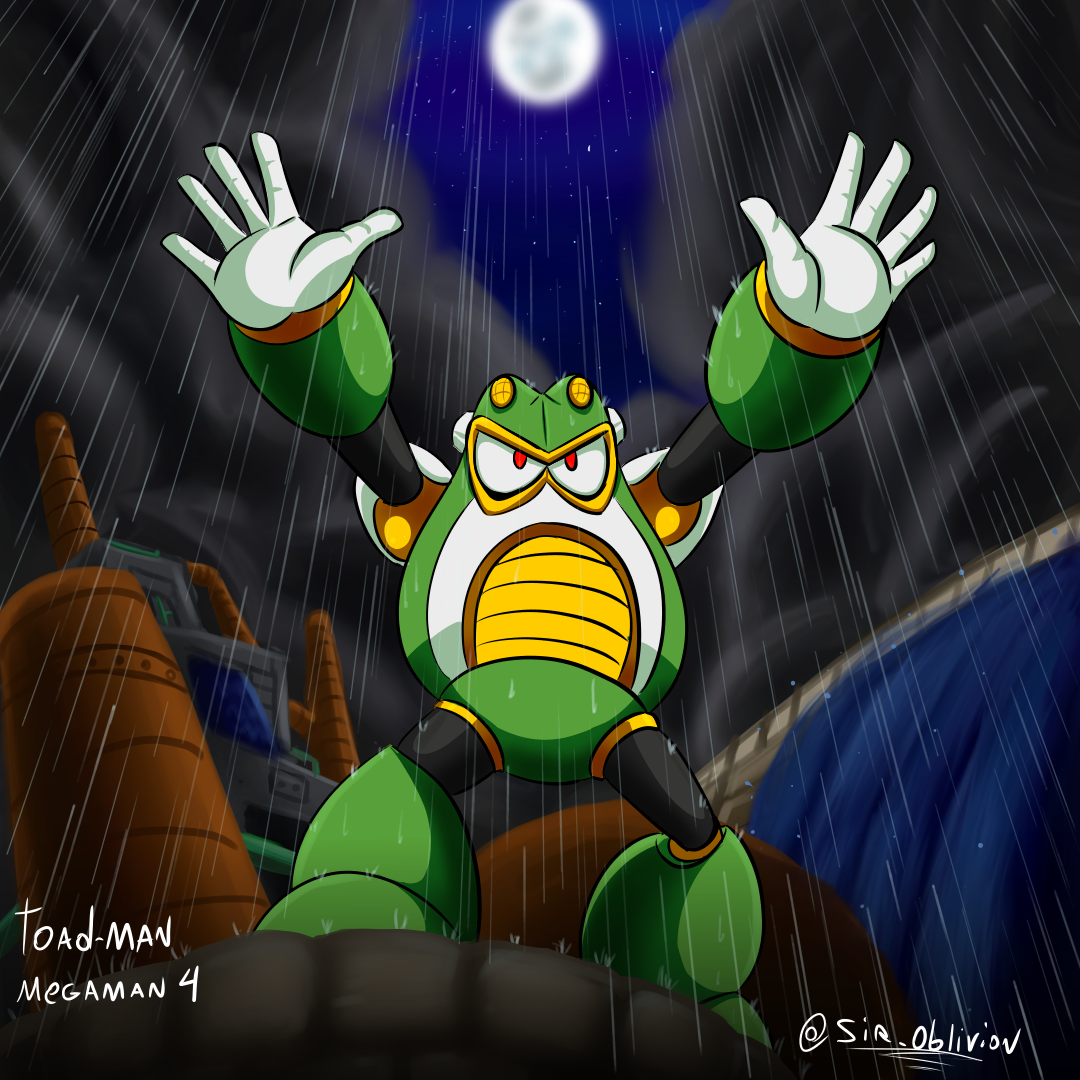 Mega Toad Toad Man - Megaman 4 by OblivionMrX on DeviantArt
