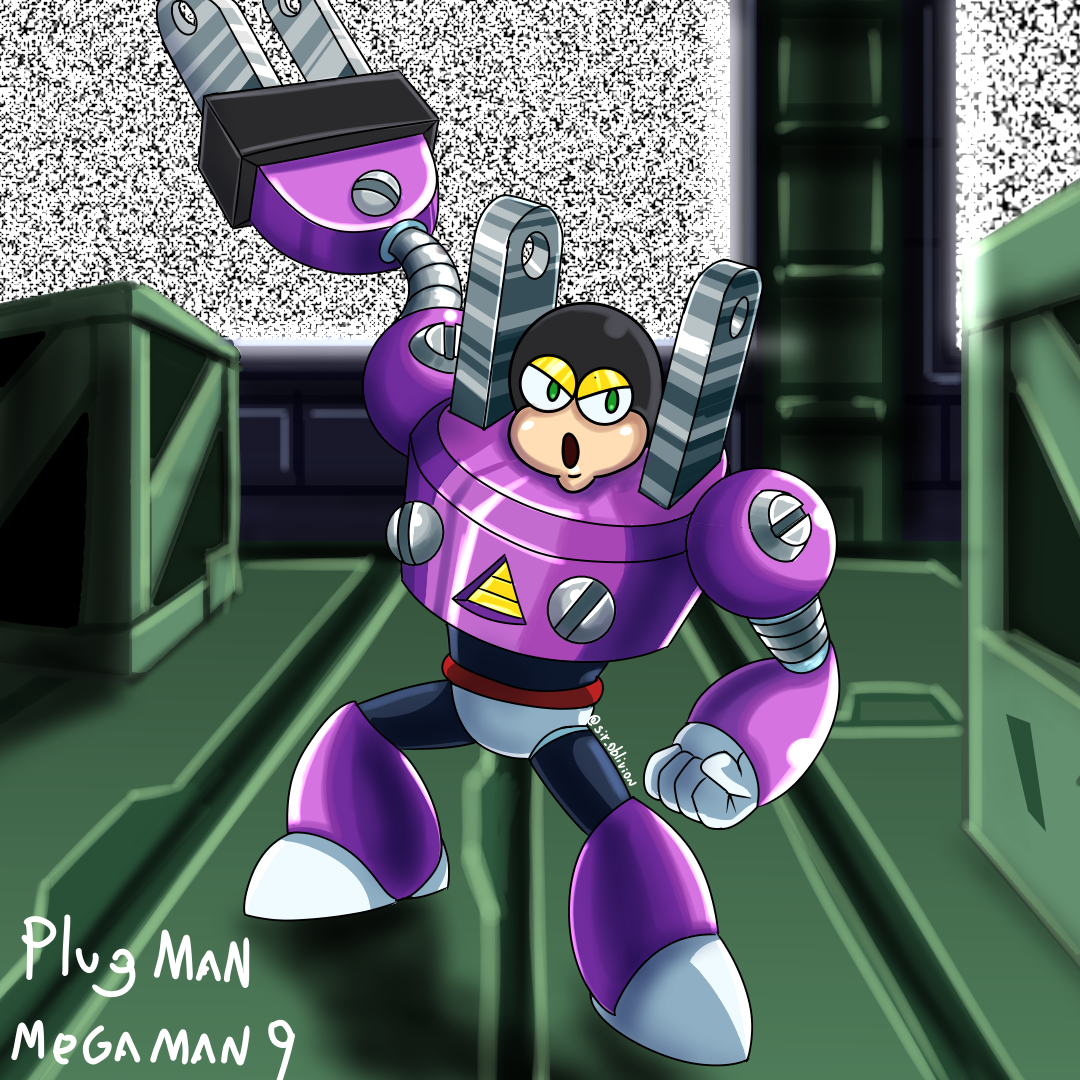 Plug Man - Megaman 9 by OblivionMrX on DeviantArt
