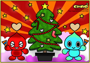 Chao Christmas Colouring