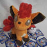 Laying Vulpix Plush by Yukamina-Plushies on DeviantArt