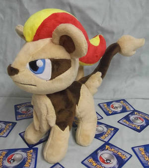 Female Pyroar Custom Plush request