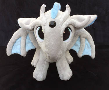 Custom Pendragon Plush grey gargoyle