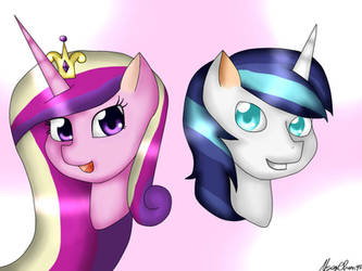 Cadance and Shining Armor