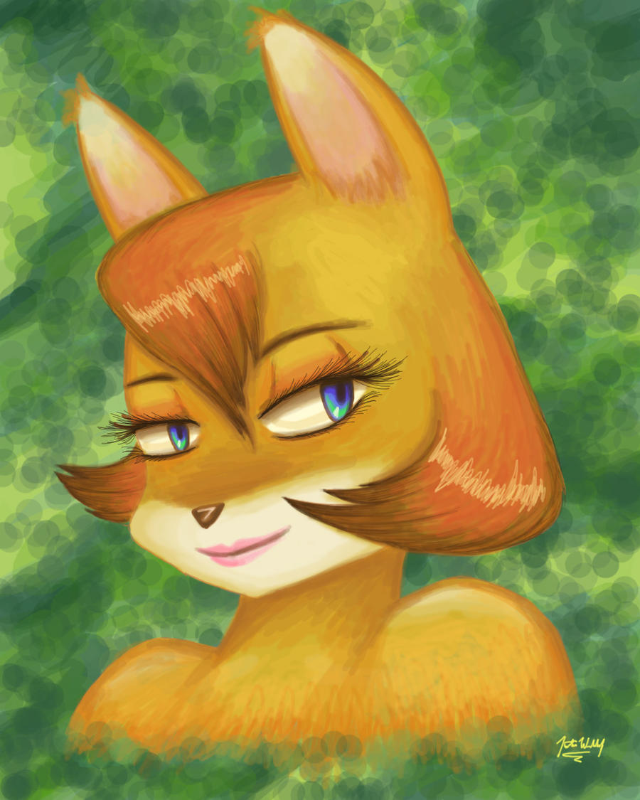 Foxy Painting