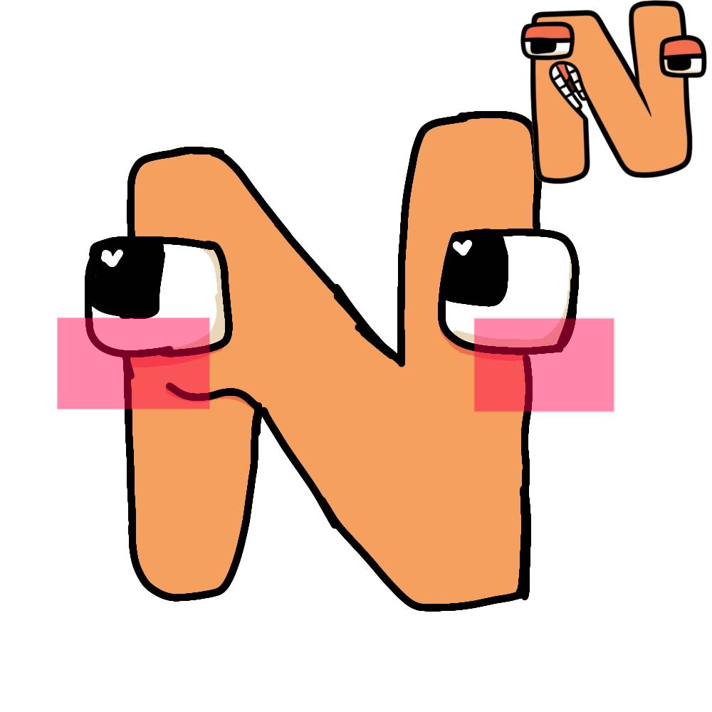 Alphabet lore nerd emoji N deviantart by deaquinosiqueira on DeviantArt