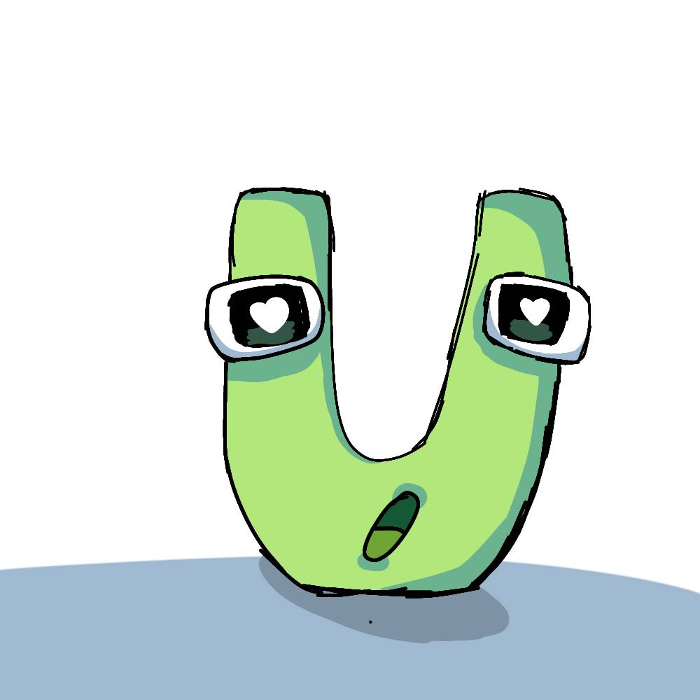 U From Alphabet Lore by g4merxethan on DeviantArt