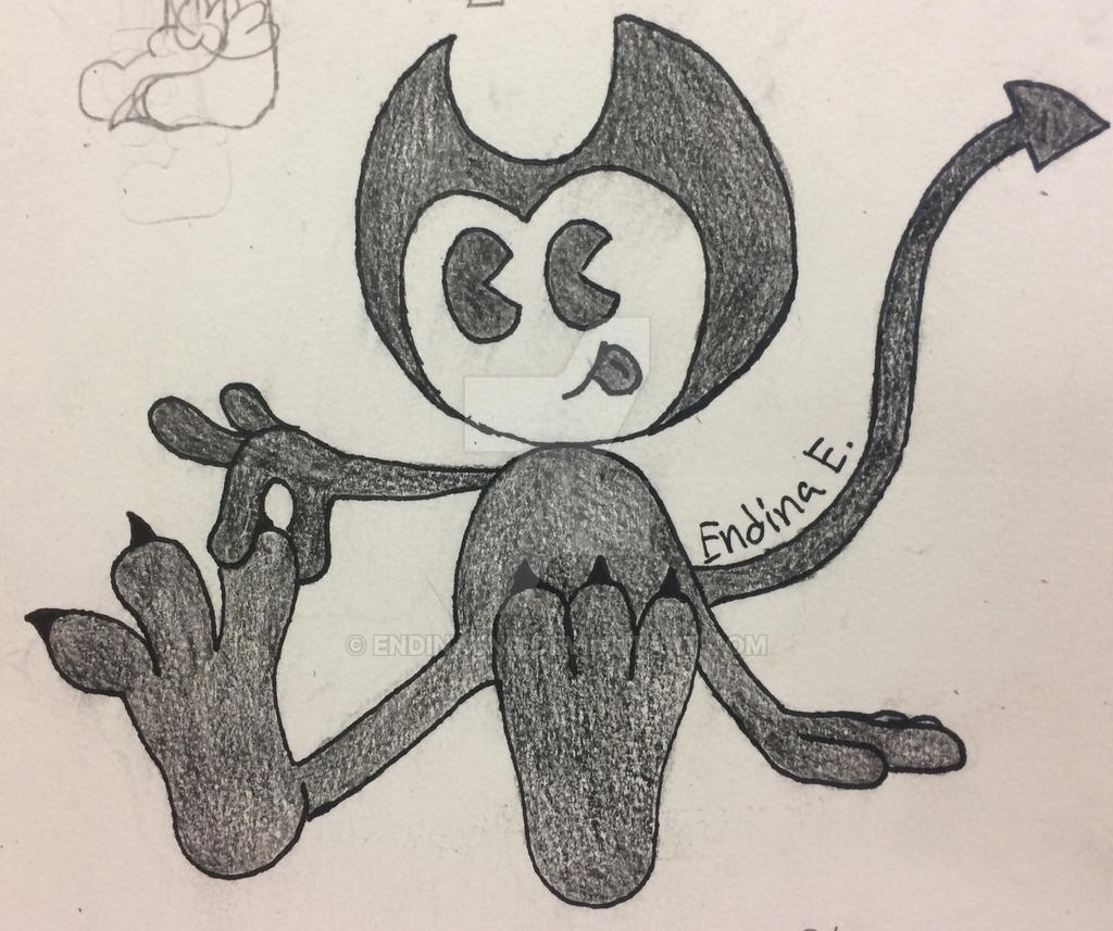 Bendy and the ink machine: Little demon toes! by EndinaEnd on DeviantArt