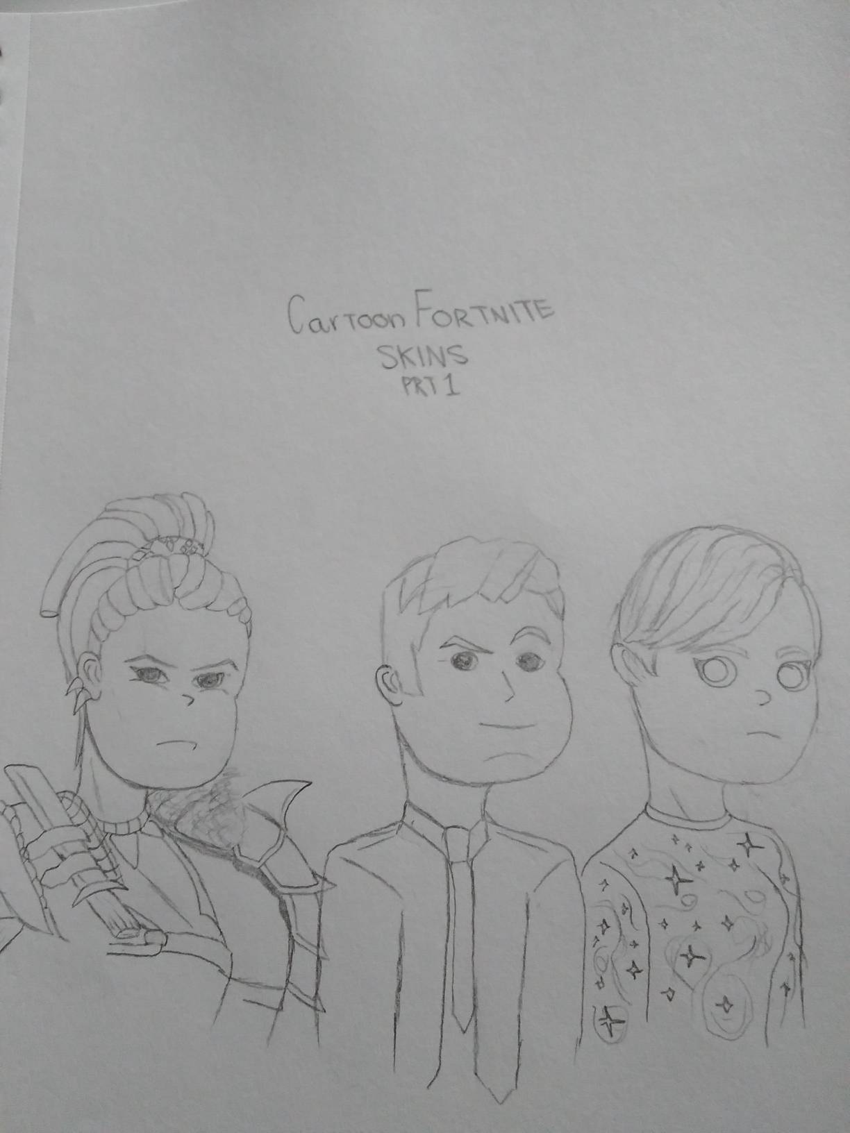 Cartoon FORTNITE SKINS PART 1 by thepiratenight05 on DeviantArt