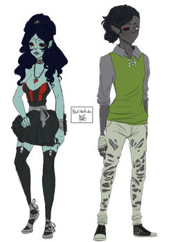 Arabella and Gabe - Character Sheet