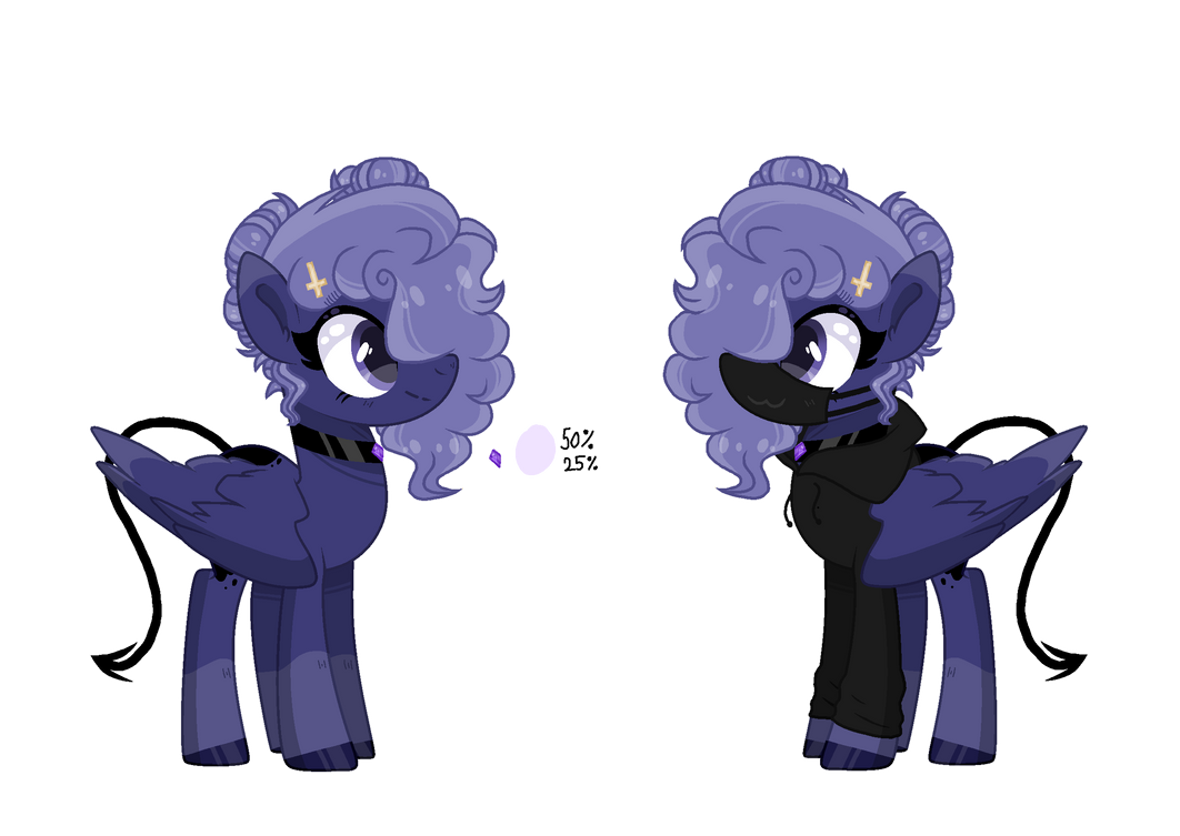 .AzureVerse. Azure Lavender Moon by Ssosi2 on DeviantArt