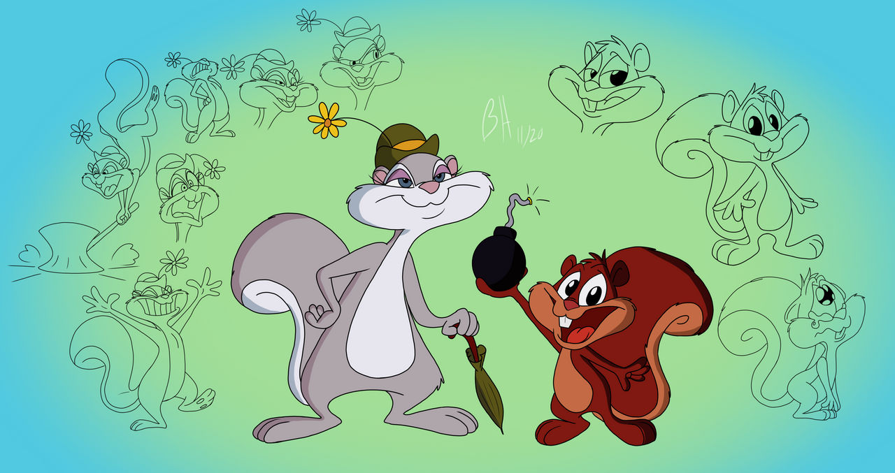 Slappy and Skippy by MongolianPangolin on DeviantArt