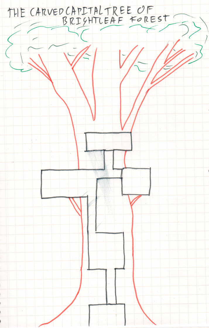 Captial Tree The Carved Captial Tree of Brightleaf Forest by cyancqueak on DeviantArt