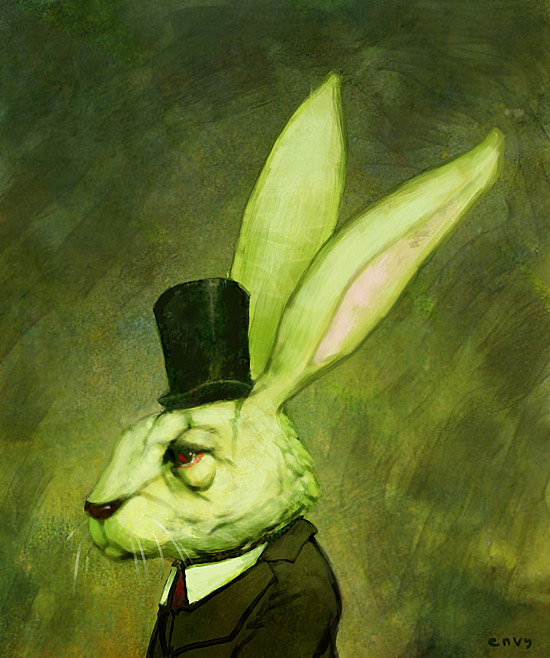 speedpaint - rabbit portrait